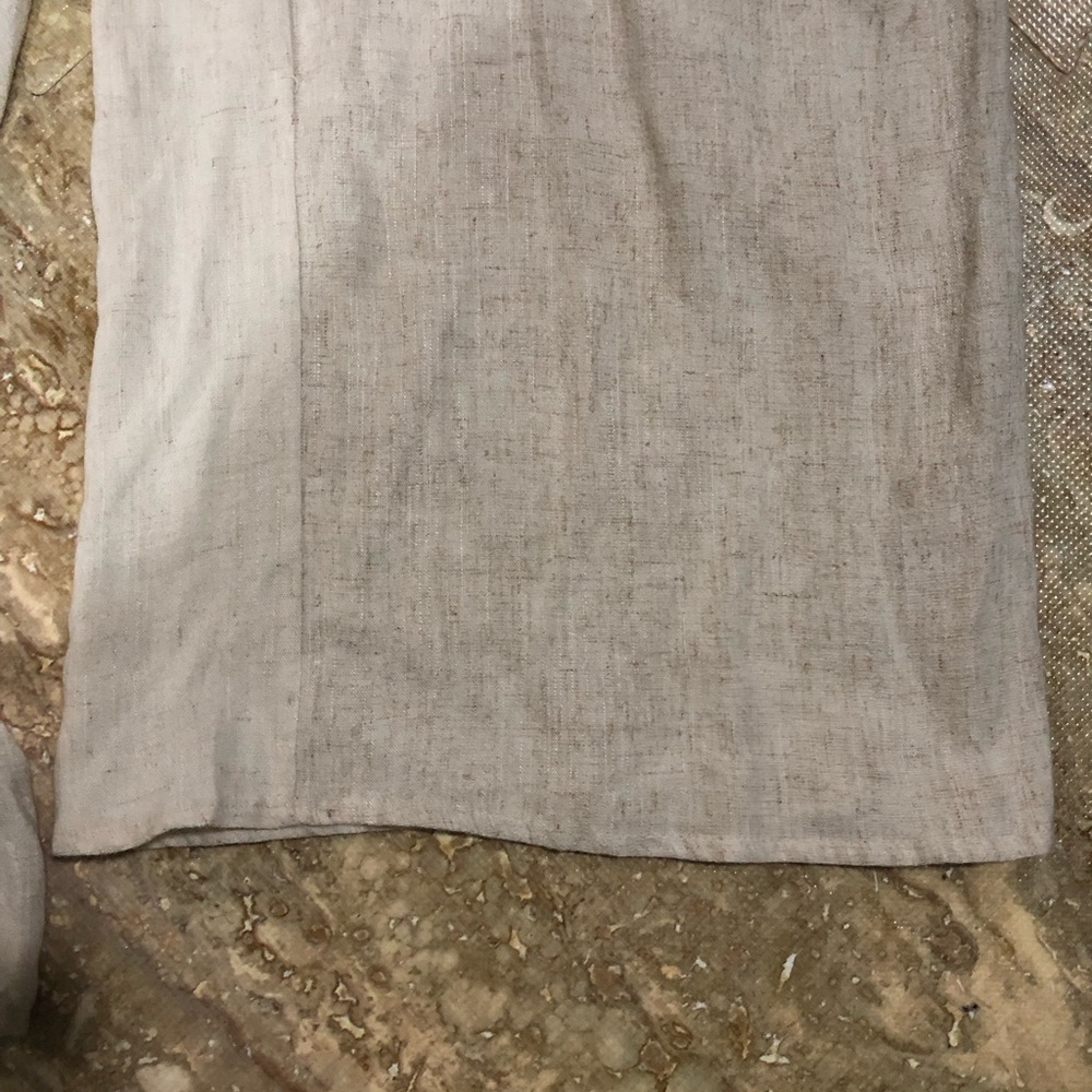 🆕Shasta Linen Lace Bodice Wide-Leg Cream Jumpsuit - Picture 13 of 13